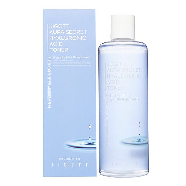 Увлажняющий тонер с гиалуроновой кислотой Jigott Aura Secret Hyaluronic Acid Toner