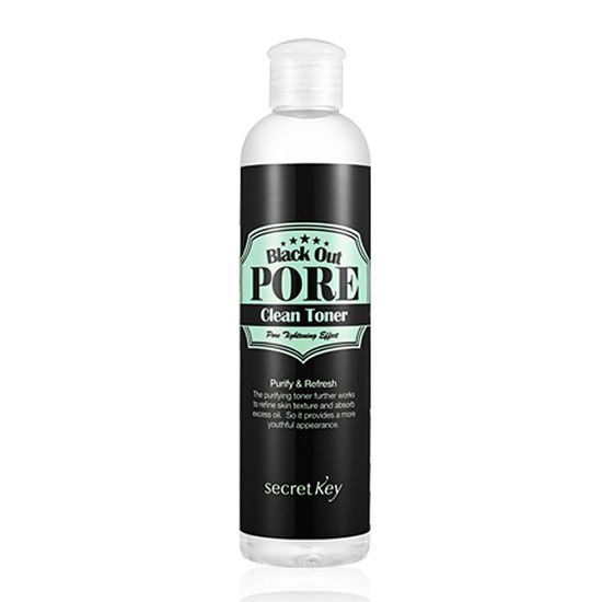 Тоник с древесным углем Secret Key Black Out Pore Clean Toner