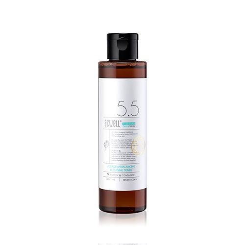 Слабокислотный тонер с экстрактом солодки ACWELL Licorice PH Balancing Cleansing Toner