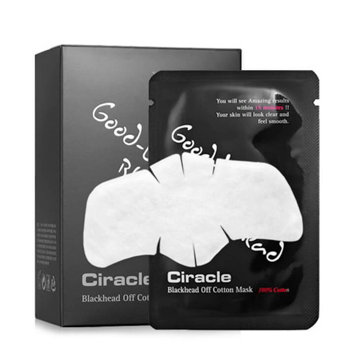 Маска для удаления черных точек Ciracle Blackhead Off Cotton Mask 