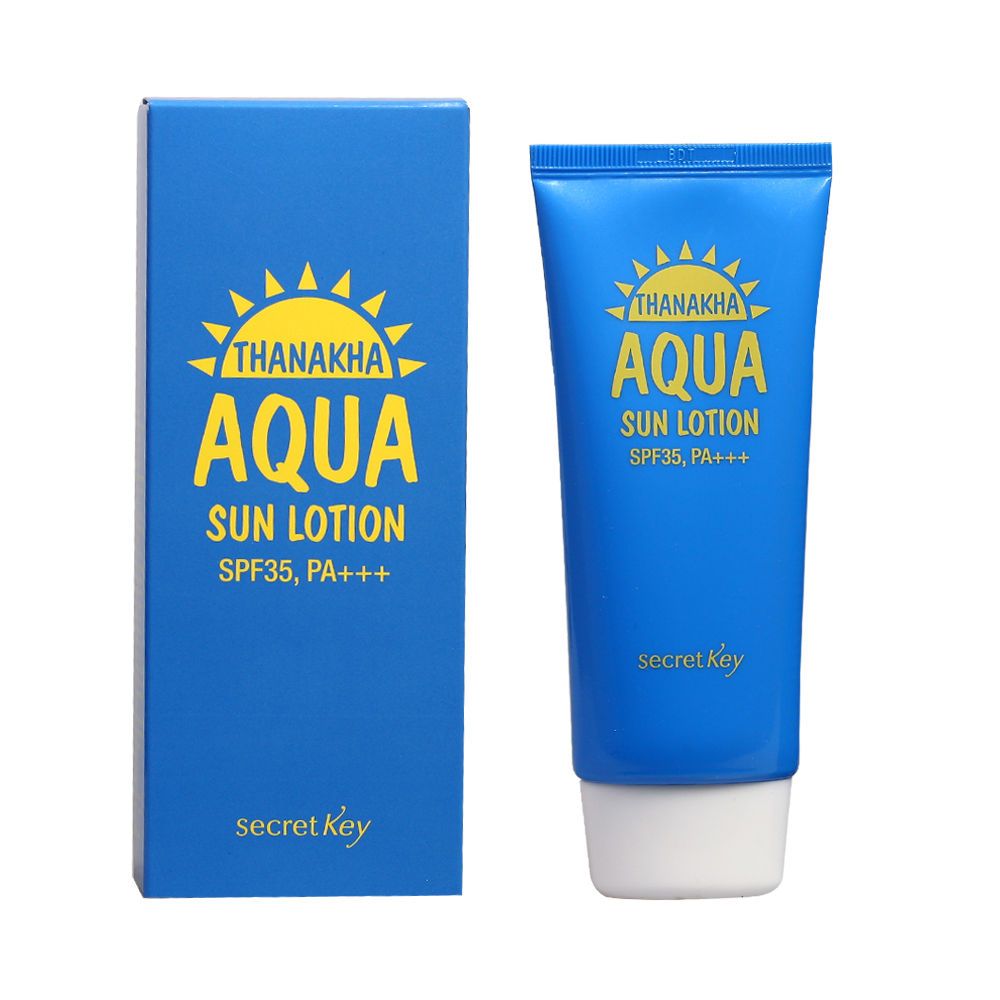 Лосьон солнцезащитный увлажняющий SecretKey Thanakha Aqua Sun Lotion SPF35PA+++  