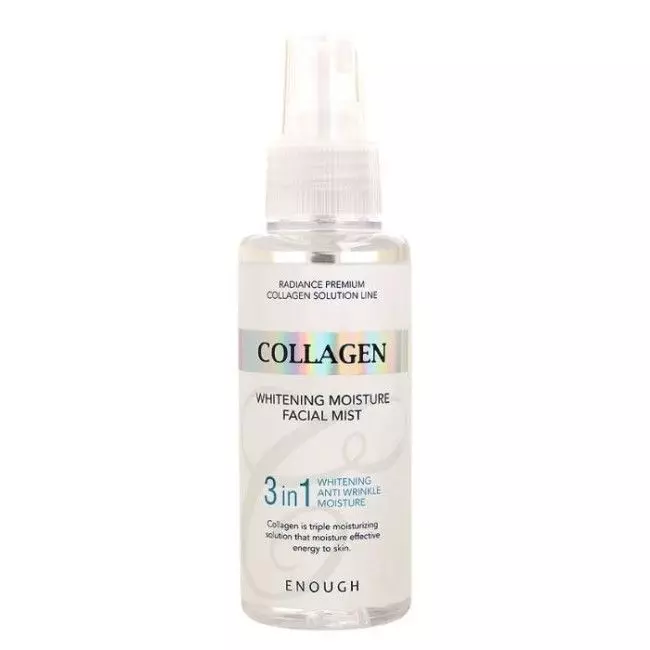 Мист для увлажнения лица с коллагеном 3 в 1 Enoug W Collagen Whitening Moisture Facial Mist Enough 