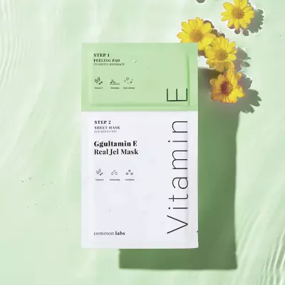 Пилинг диск и маска с витамином E Common Labs Vitamin E