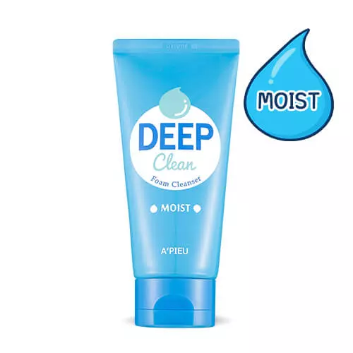 Увлажняющая глубокочищающая пенка для умывания A'PIEU Deep Clean Foam Cleanser Moist