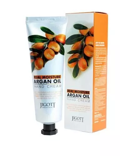 Крем для рук с аргановым маслом JIGOTT Real Moisture Argan Oil Hand Cream