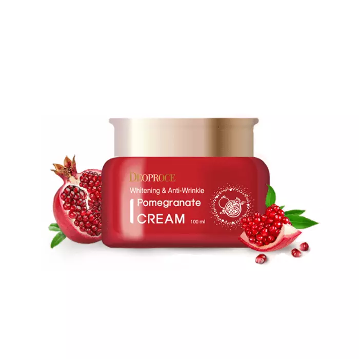 Антивозрастной крем с гранатом Deoproce Whitening & Anti-Wrinkle Pomegranate Cream